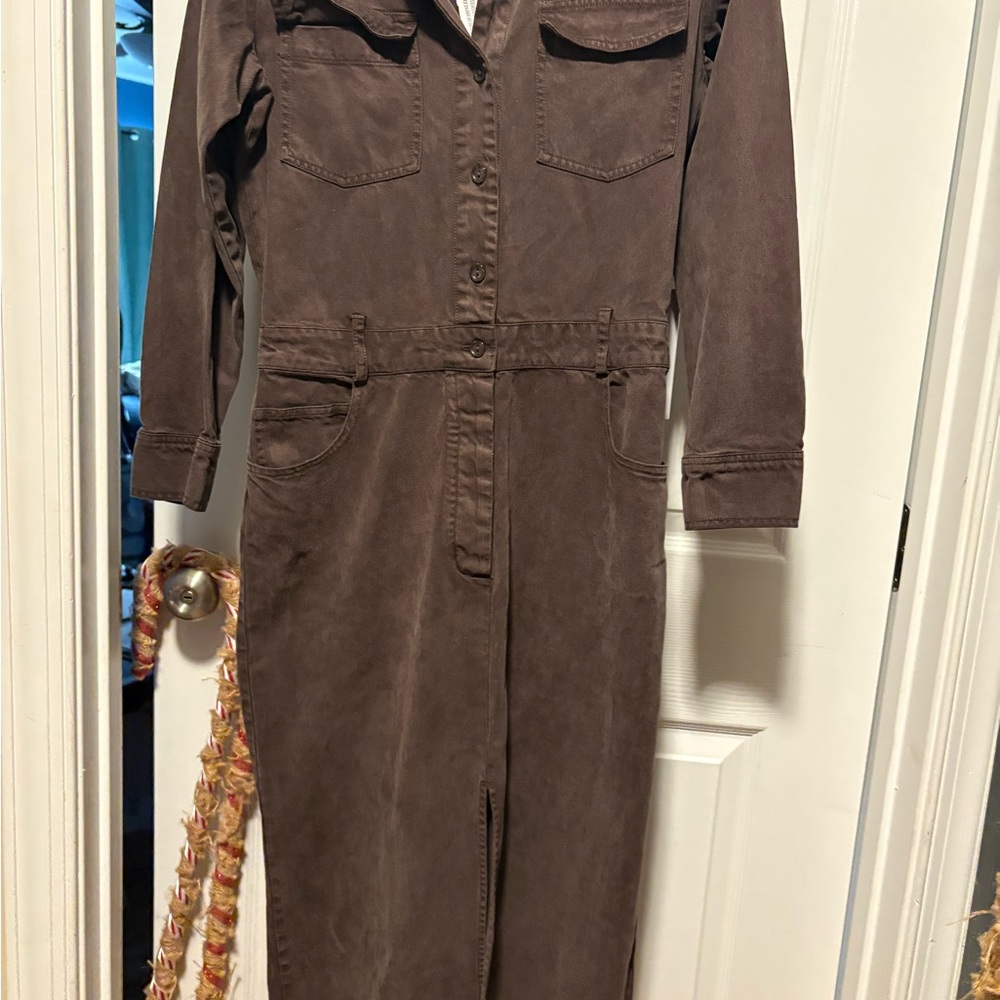 Young Fabulous & Broke Chocolate Jumpsuit